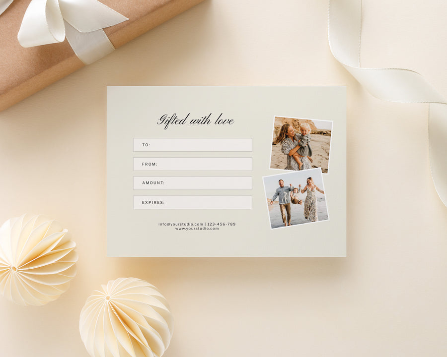 Photography Gift Card - GC129