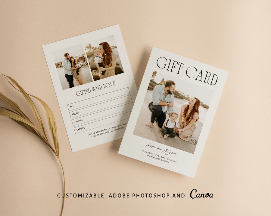 Photography Gift Certificate Template - GC137