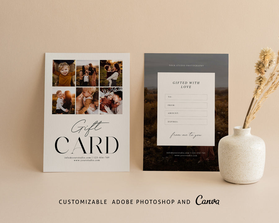 Photography Gift Certificate Template - GC128