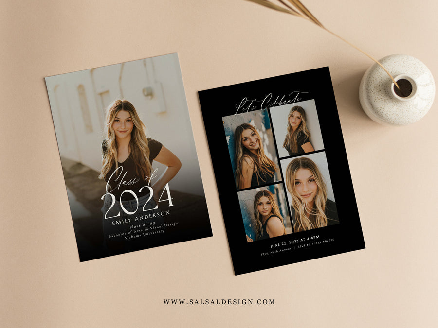 Graduation Announcement (5x7) Card - G422 Birdesign Graduation Announcement (5x7) Card - G422 Birdesign