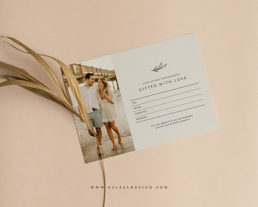 Photography Gift Certificate Template - GC141