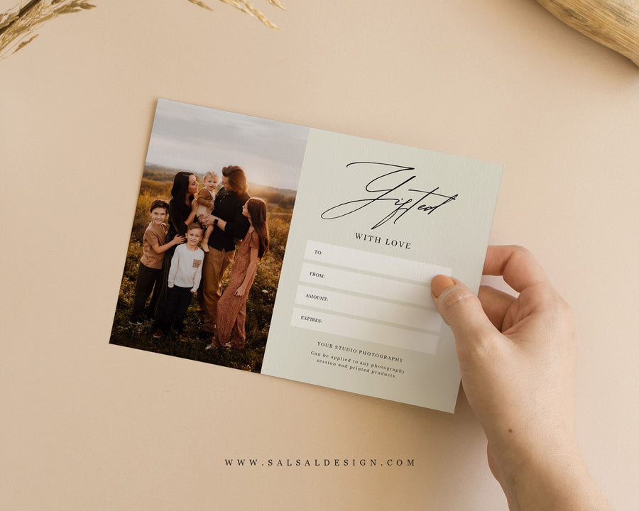 Photography Gift Card - GC136