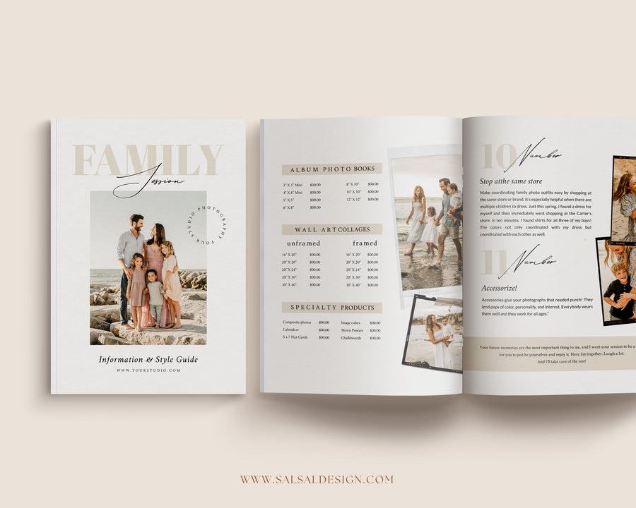 Family Session Information and Style Guide - MG083