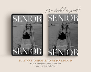 Graduation Photography Welcome Guide Template - MG084