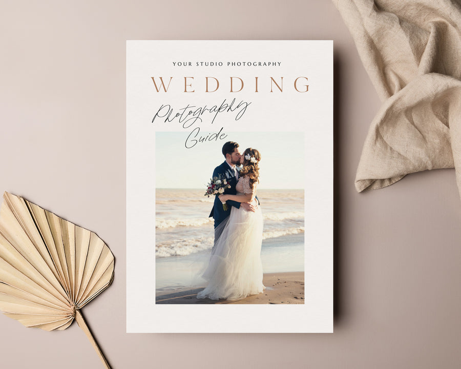 Wedding Photography Pricing Guide Template - PG092