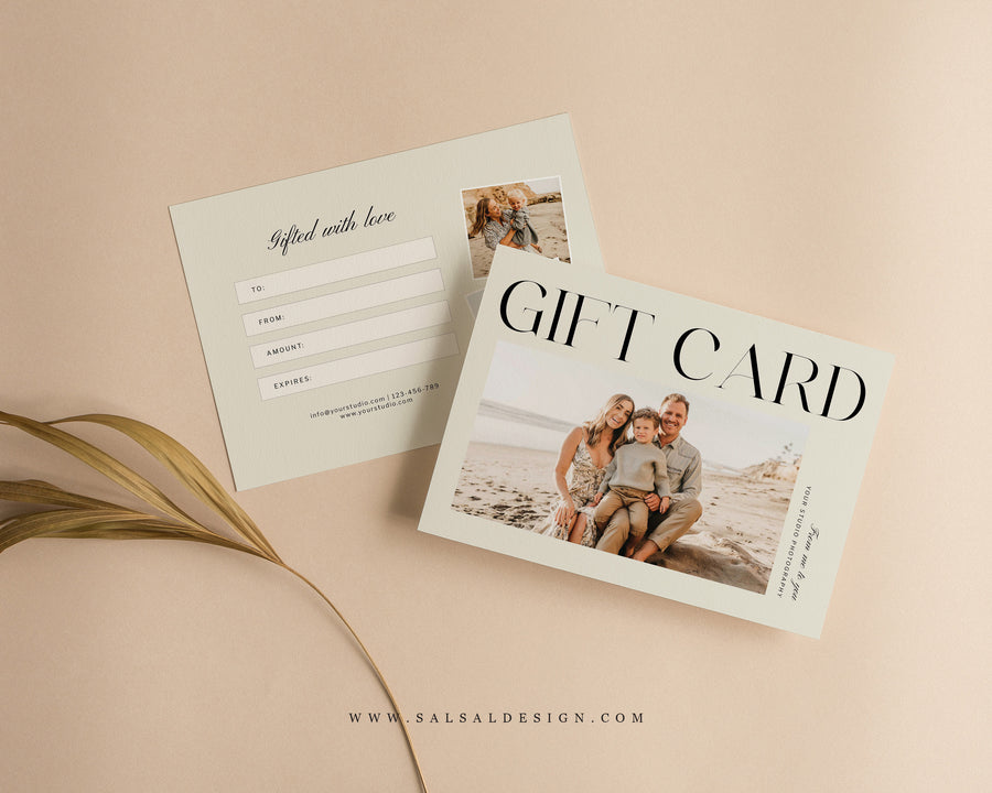 Photography Gift Card - GC129