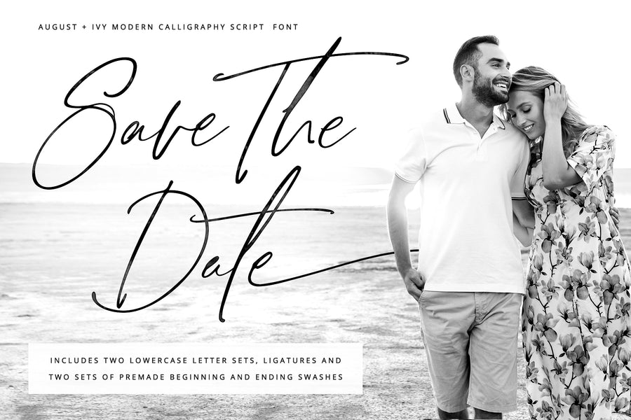 August + Ivy | Modern Chic Script