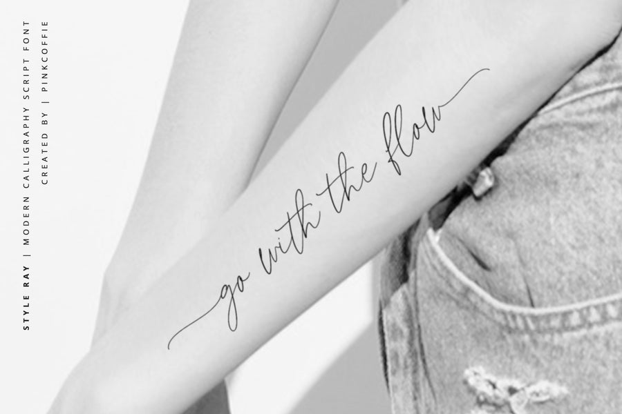 Style Ray | Casual Chic Script Font