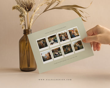 Photography Gift Certificate Card Template - GC101