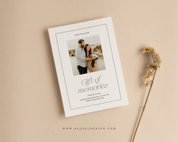 Photography Gift Certificate Template - GC138