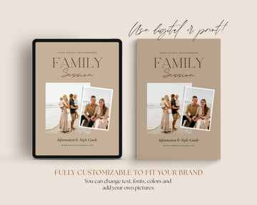 Family Session Information and Style Guide - MG077