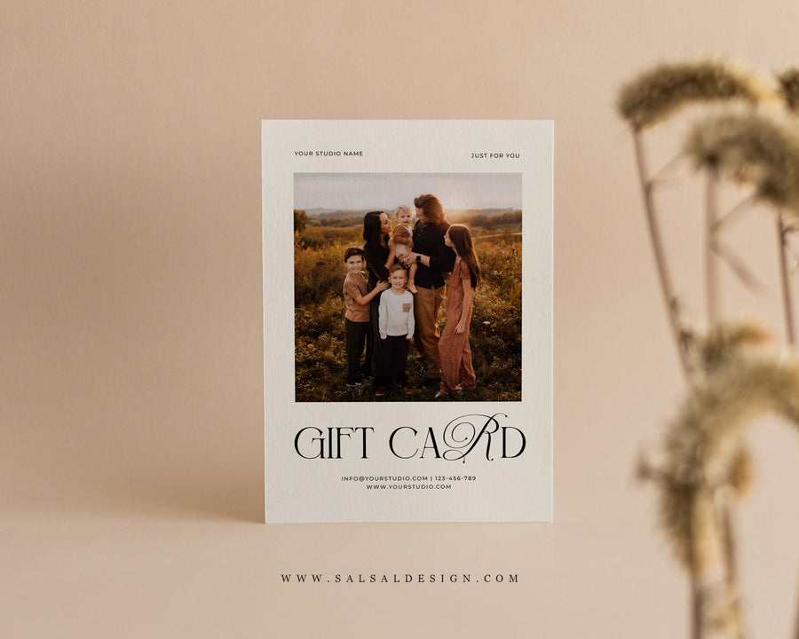 Photography Gift Card - GC131