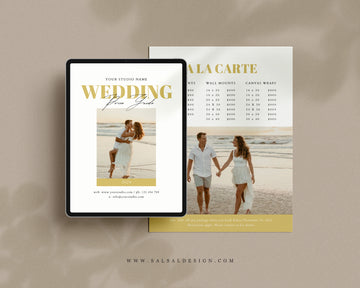 Wedding Photography Pricing Guide + Contract Template - PG113