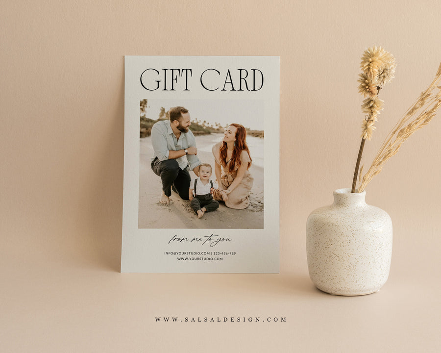 Photography Gift Certificate Template - GC137
