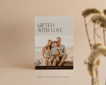 Photography Gift Certificate Card Template - GC119