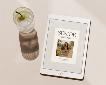 Senior Photography Pricing Guide Template - PG115