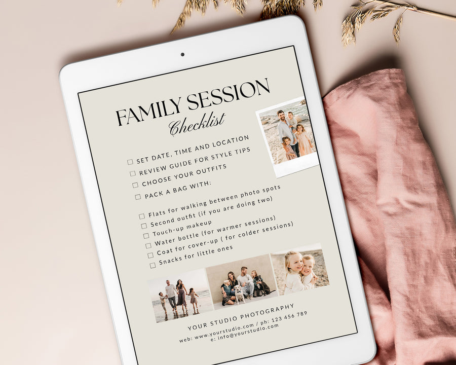 Family Session Information and Style Guide - MG076