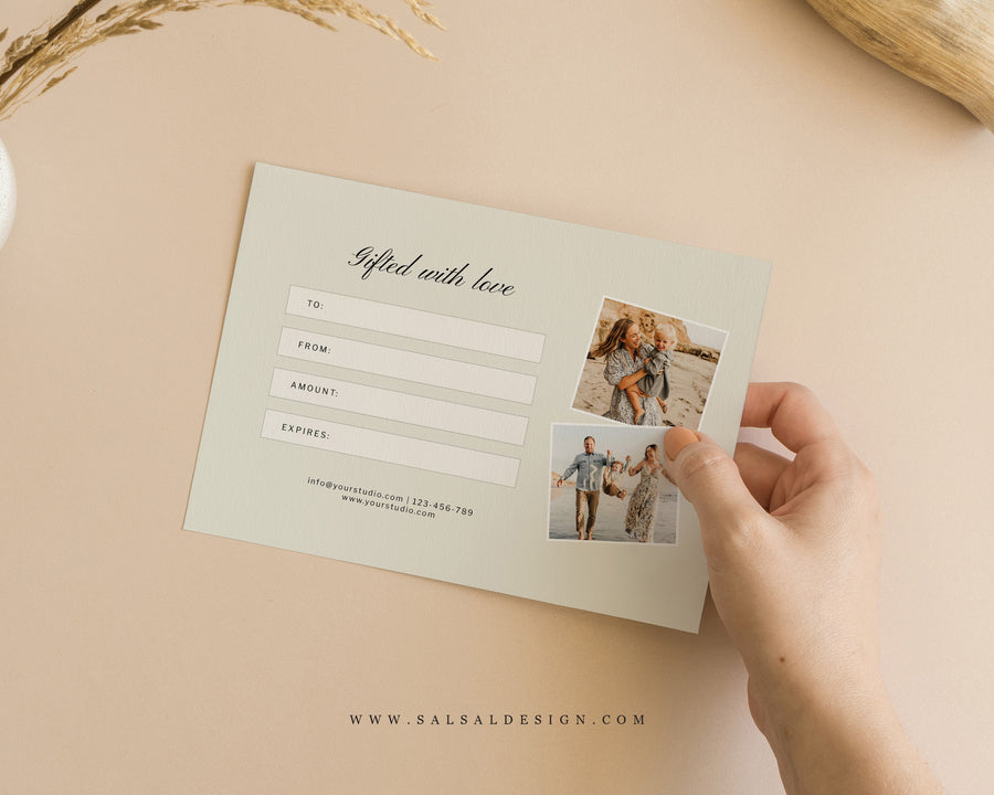 Photography Gift Card - GC129