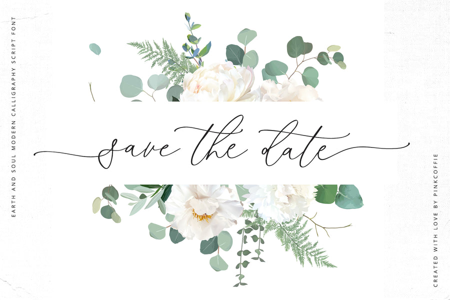 Earth And Soul | Elegant Script Font