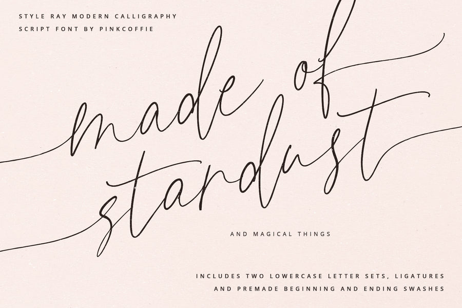 Style Ray | Casual Chic Script Font