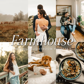 Farmhouse Rustic Warm Fall Lightroom Presets - CT69