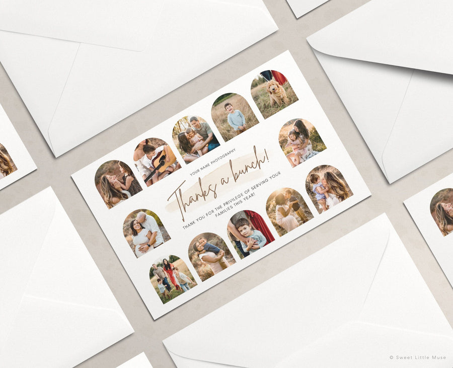 Photography Year in Review Card Template - SLM74