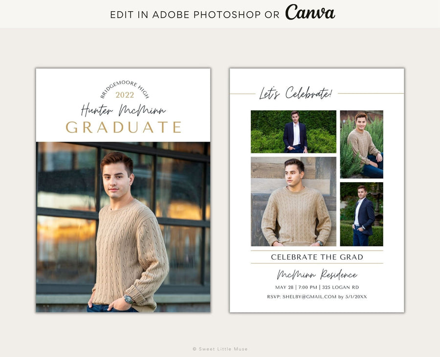 senior grad card templates Big Dreams Graduate Be sure to check all of our coordinating templates shown below. 2024 Simple Grad Cards BUNDLE
