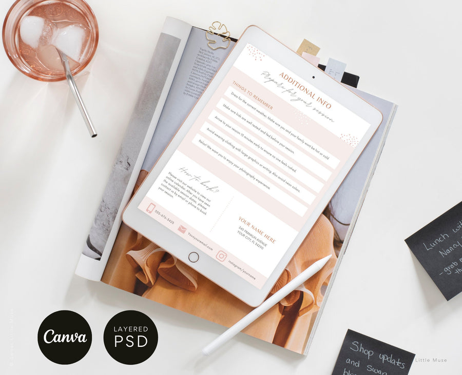 Pricing Guide Email Template for Photographers - SLM67