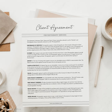 Photography Contract Template - SLM41
