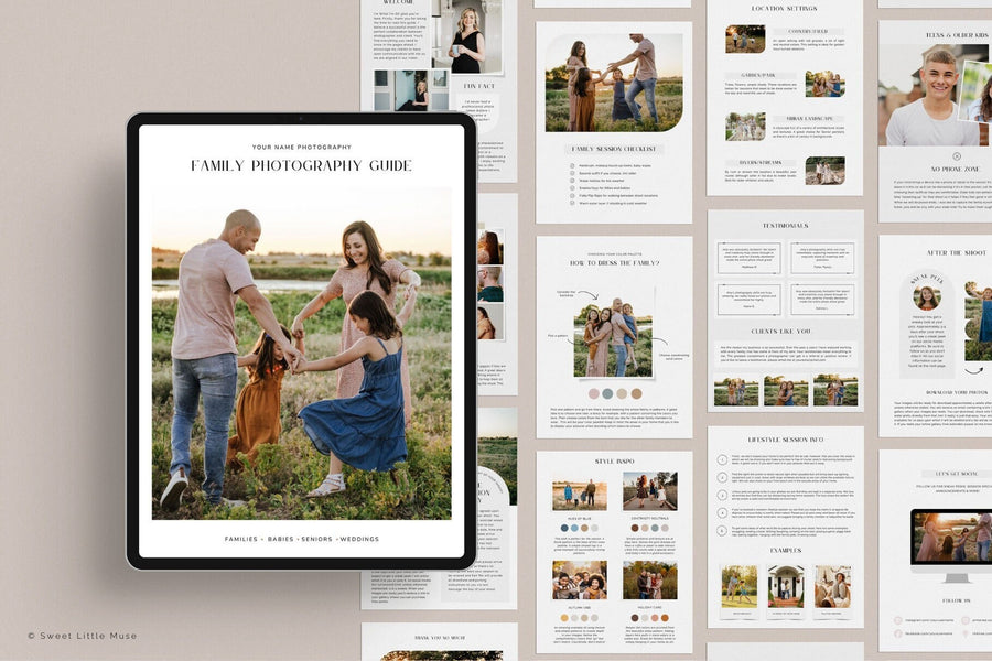 Photography Client Guide Template for Canva - SLM10