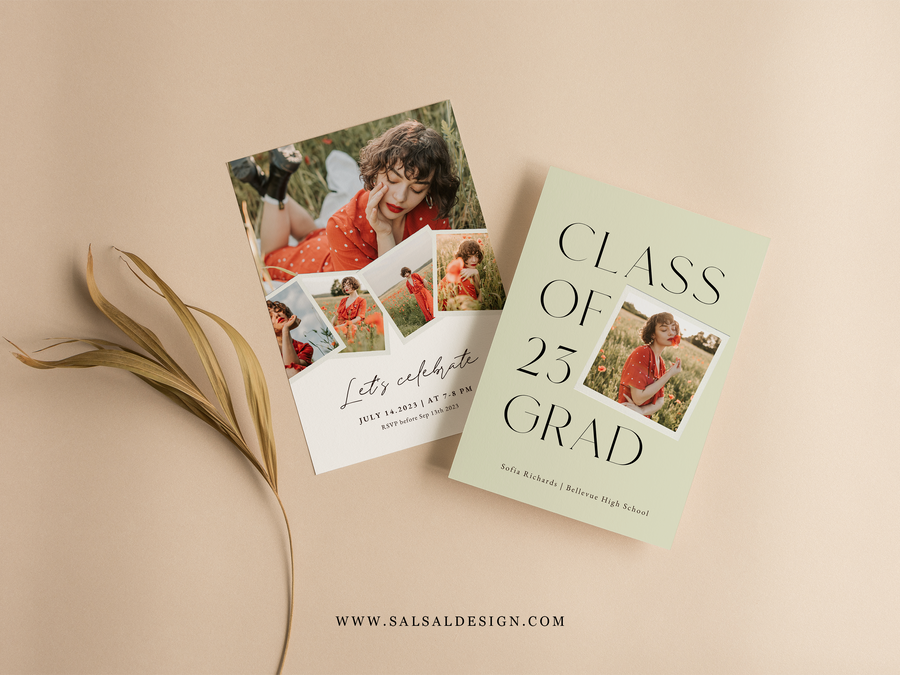 Graduation Announcement (5x7) Card - G387