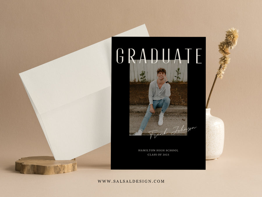 Graduation Announcement (5x7) Card - G373