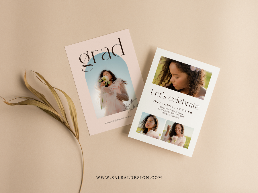 Graduation Announcement (5x7) Card - G377 Birdesign Graduation Announcement (5x7) Card - G377 Birdesign
