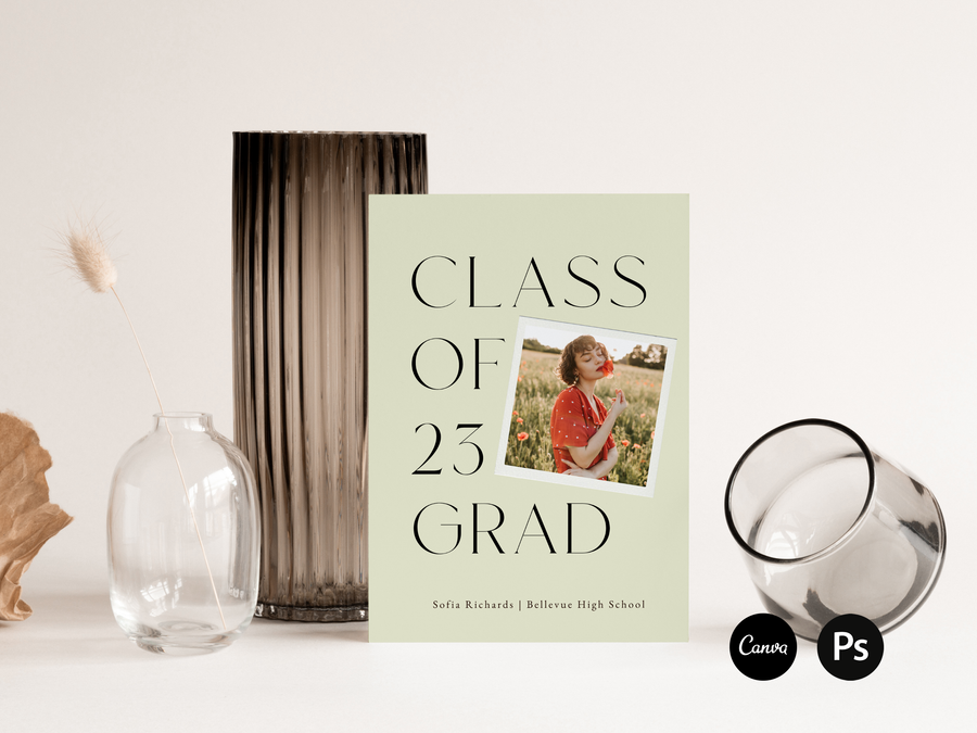 Graduation Announcement (5x7) Card - G387