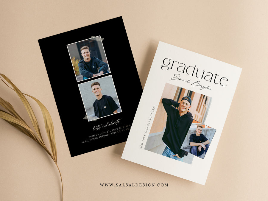 Graduation Announcement (5x7) Card - G367