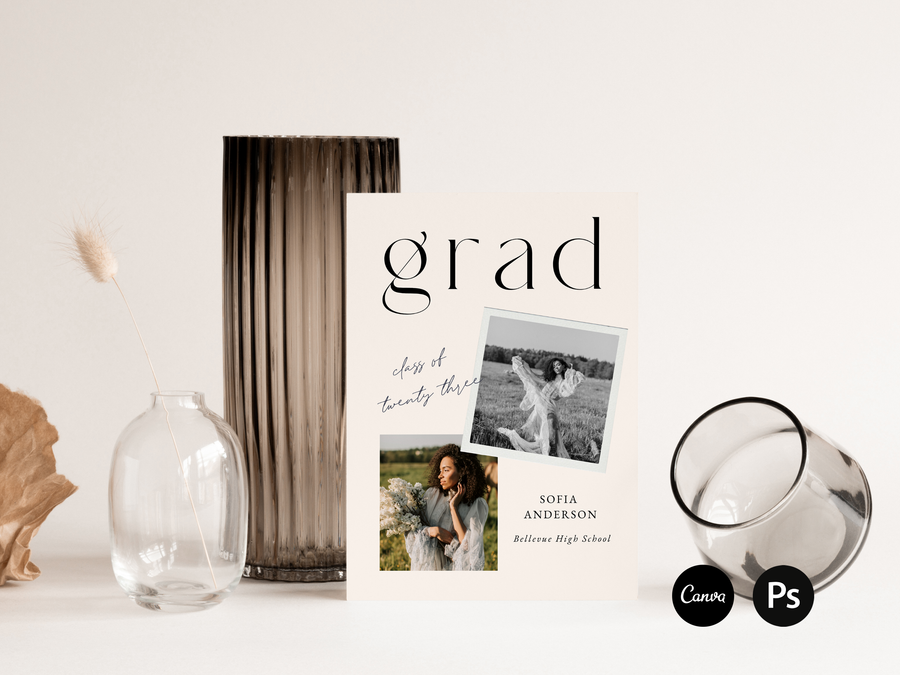 Graduation Announcement (5x7) Card - G381