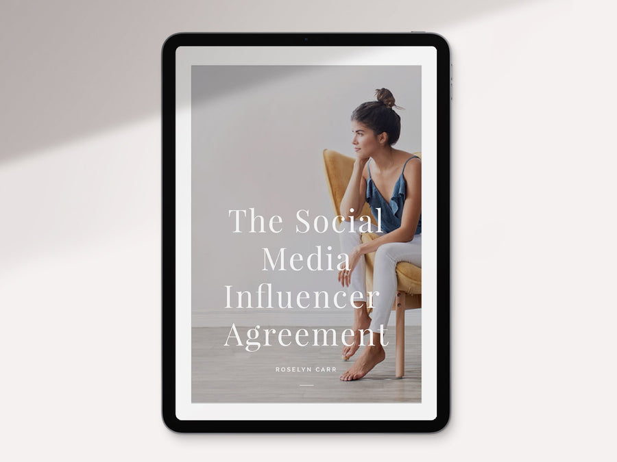 Social Media Influencer Agreement
