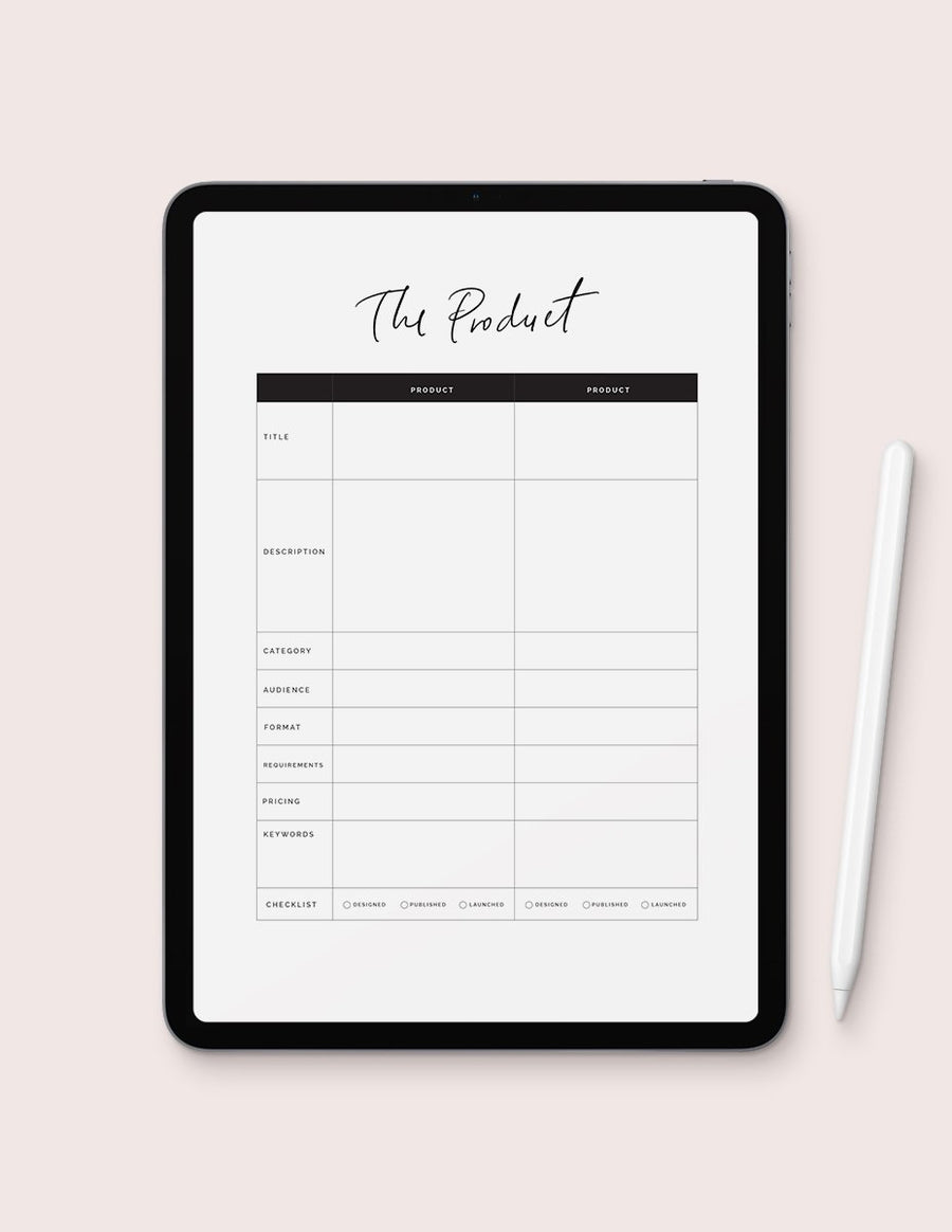 The Collection & Product Planner