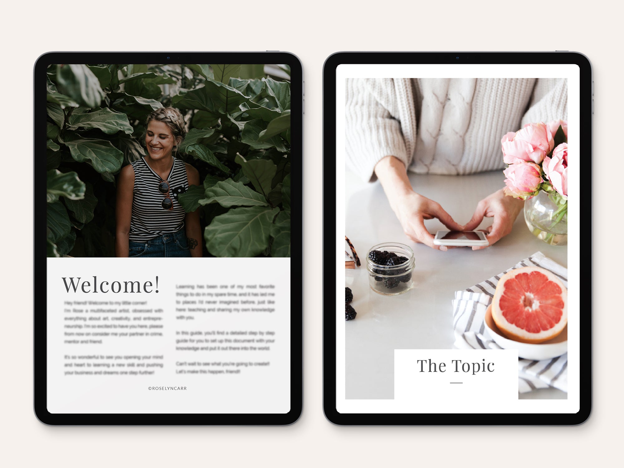 PDF TUTORIAL & HOW TO GUIDE TEMPLATE – Birdesign