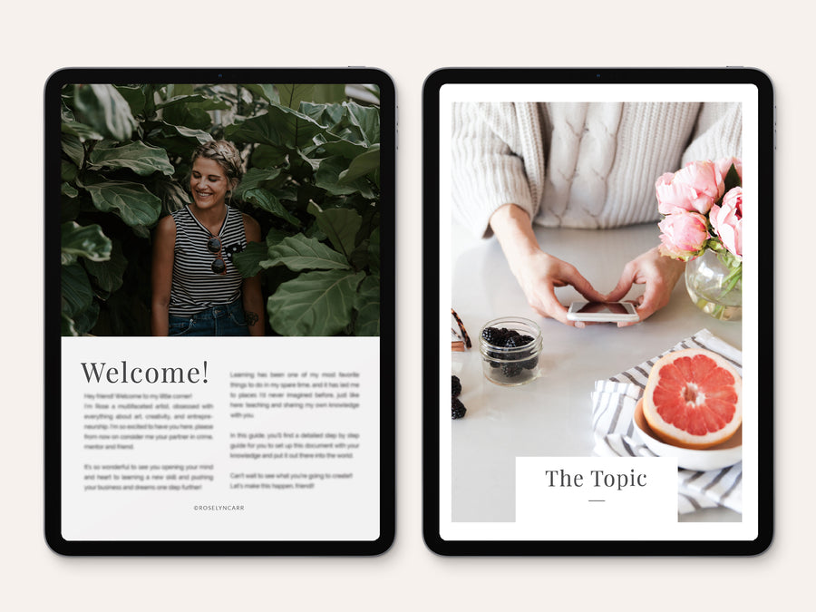PDF TUTORIAL & HOW TO GUIDE TEMPLATE