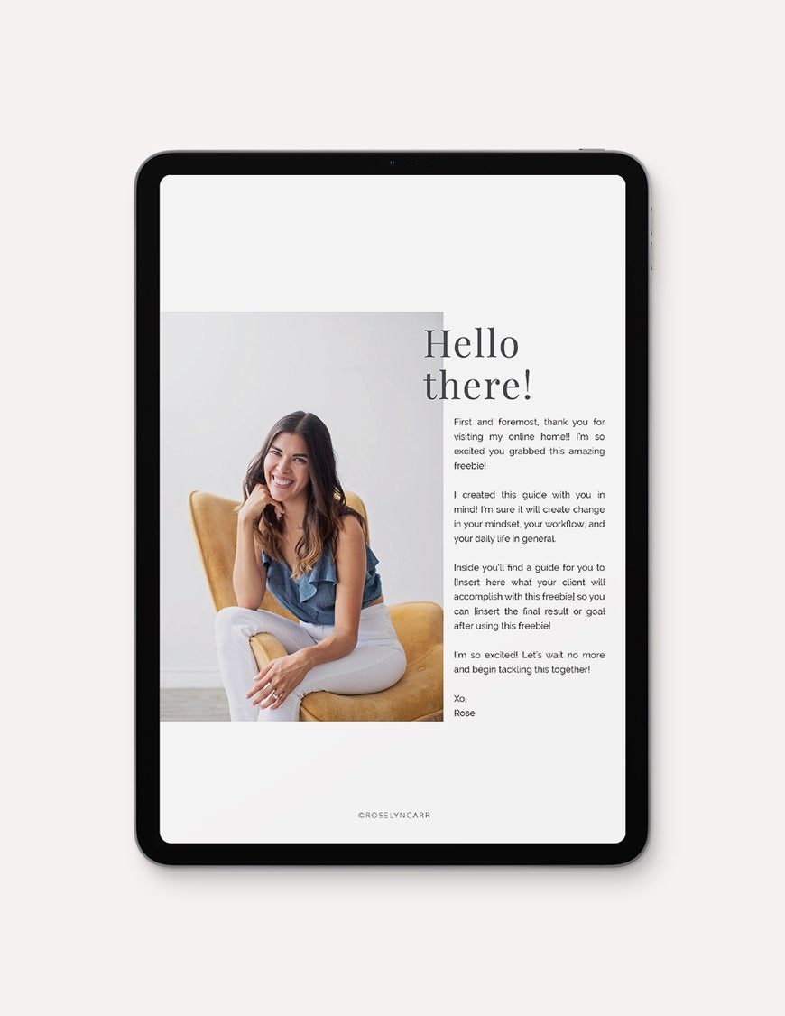 Questionnaire Guide Template