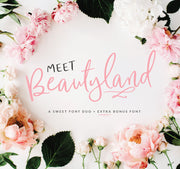Beautyland Script Font