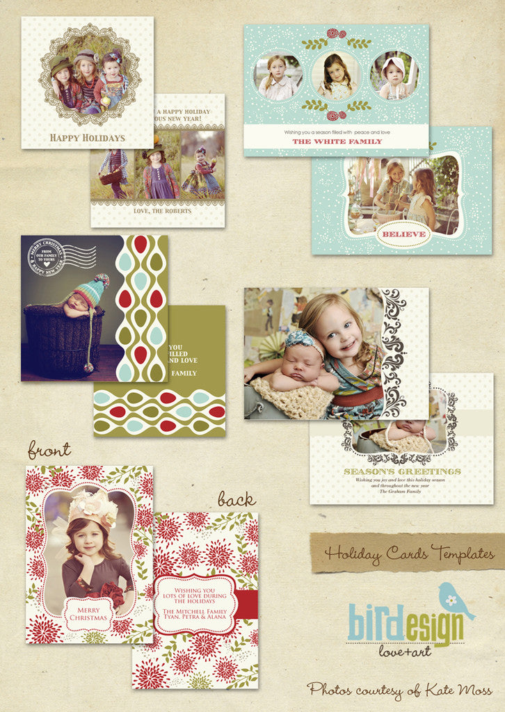 Holiday Photocards Bundle | Modern Christmas