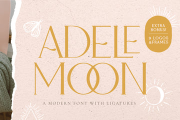 Adele Moon Serif Font
