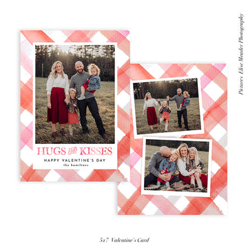 Valentine's Photocard | Hugs & Kisses