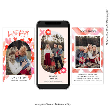 Instagram Stories Mini Sessions  | Valentine's Minis