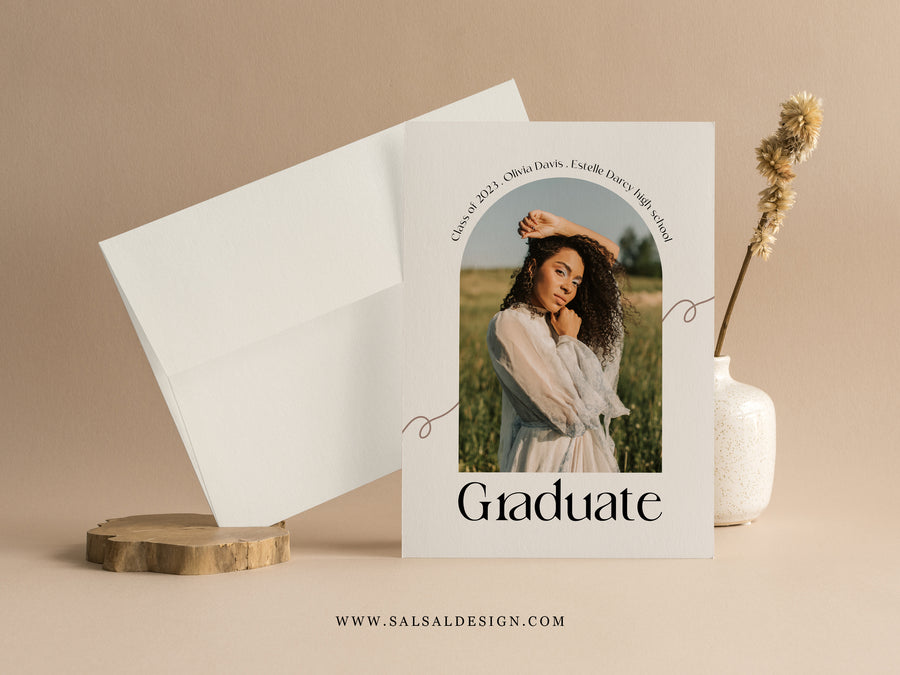Graduation Announcement (5x7) Card - G397