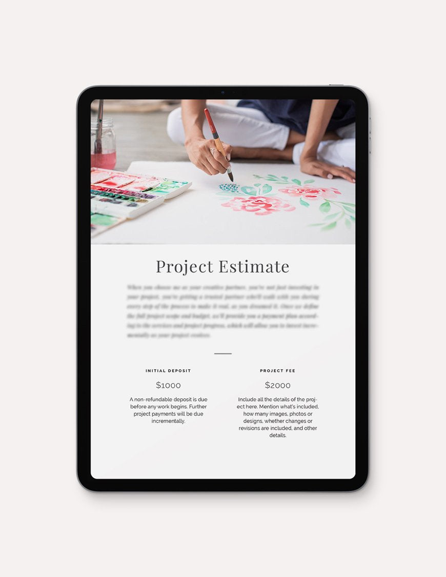 Project Proposal template