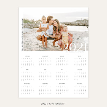 2021 Photo Calendar 8x10 | Sand Vibes