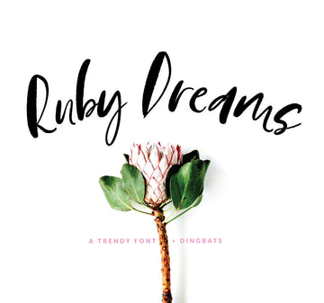 Ruby Dreams Font + Dingbats